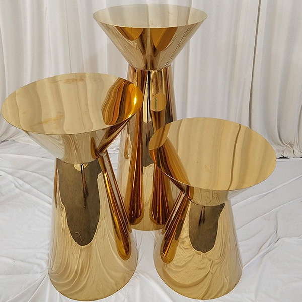 25Полный золотой металлический столик на ножках Журнальный столик с мраморной столешницей (6)