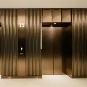 Stainless steel lift wall panel grille manufacture