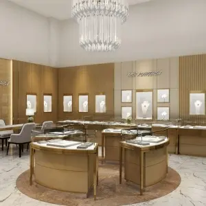 Round stainless steel jewellery case exporter