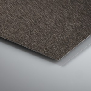 Metal vibration finish sheet