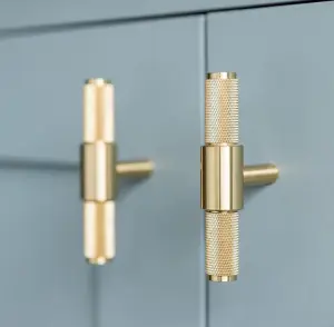 Modern minimalist two-tone metal handle factory