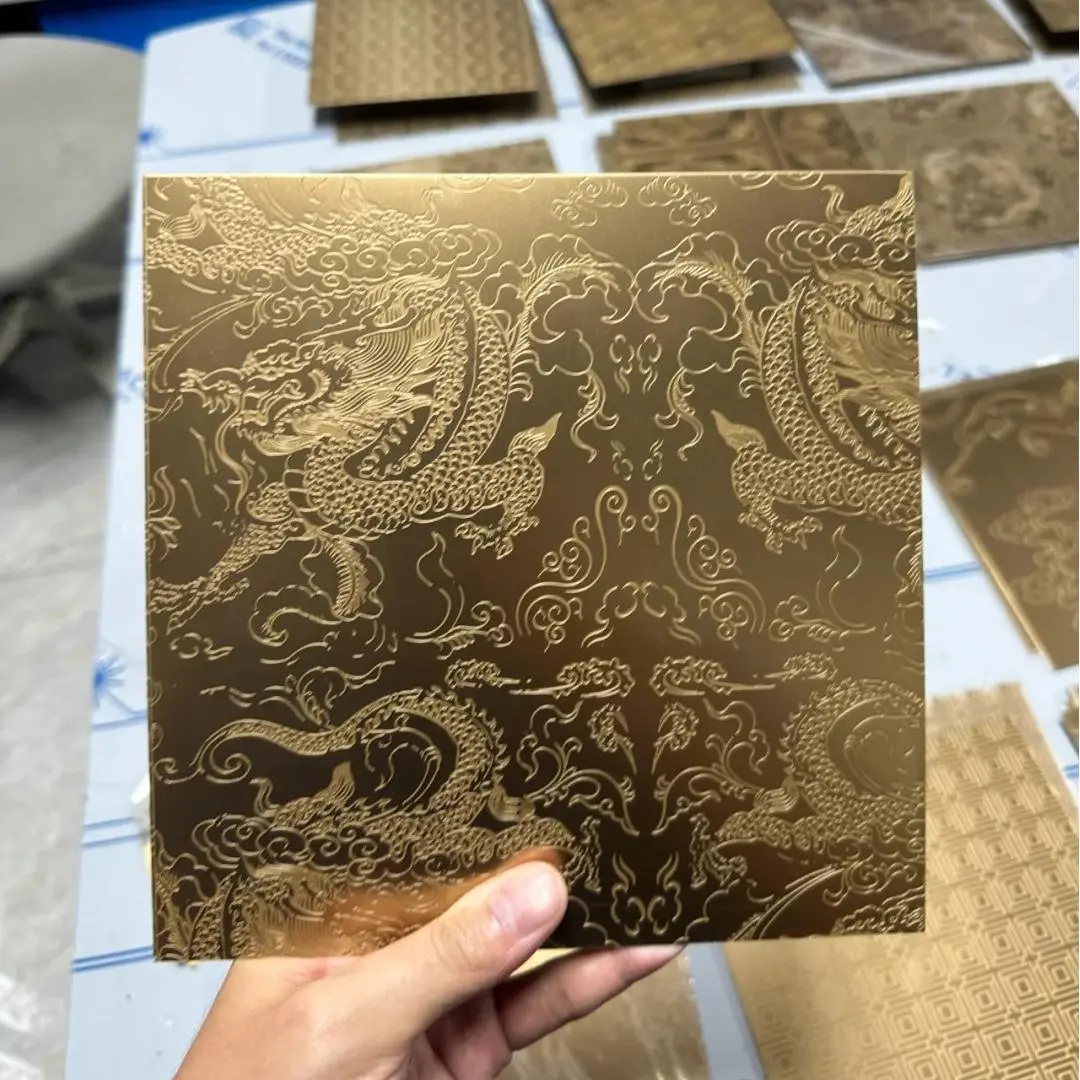 Etched Stainless Steel Wall Panel – Luxury Custom Pattern Featured Image