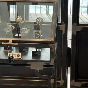 Gunmetal Black Stainless Steel Jewellery Cabinet Vendor