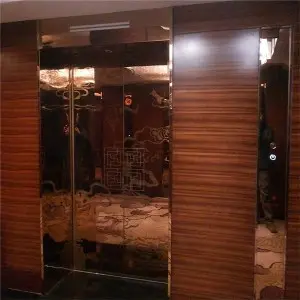 Customised SUS304 hotel lift cladding wall panels