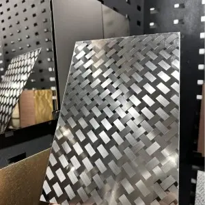 OEM Brushed Stainless Steel Sheet – Anti-Fingerprint, Modern Metal Panel