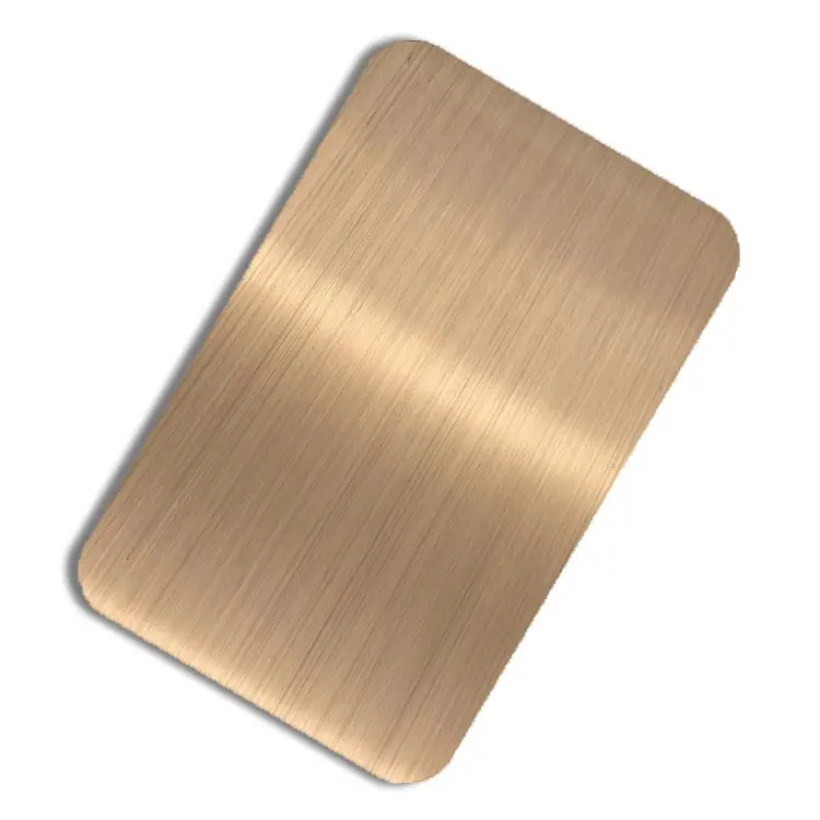 Hairline Finish Stainless Steel Sheet