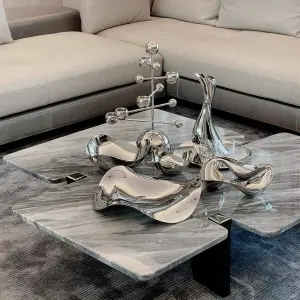 Custom Stainless Steel Crafts for Modern Home Decoration