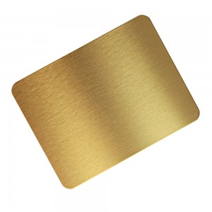 Hairline Cold Rolled Stainless Steel Sheet