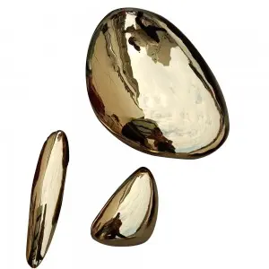 Stainless Steel Water Drop Mirror Hanging Wall