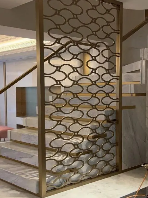 Factory direct sales: custom stainless steel screens for home and hotel partition projects