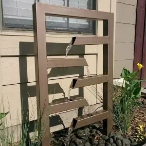 Customize 201 304 316 Stainless Steel Artificial Waterfall