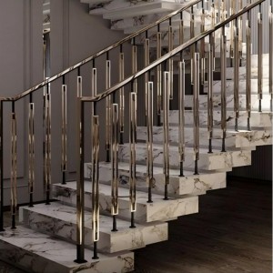 Modern luxury metal handrail manufacturer