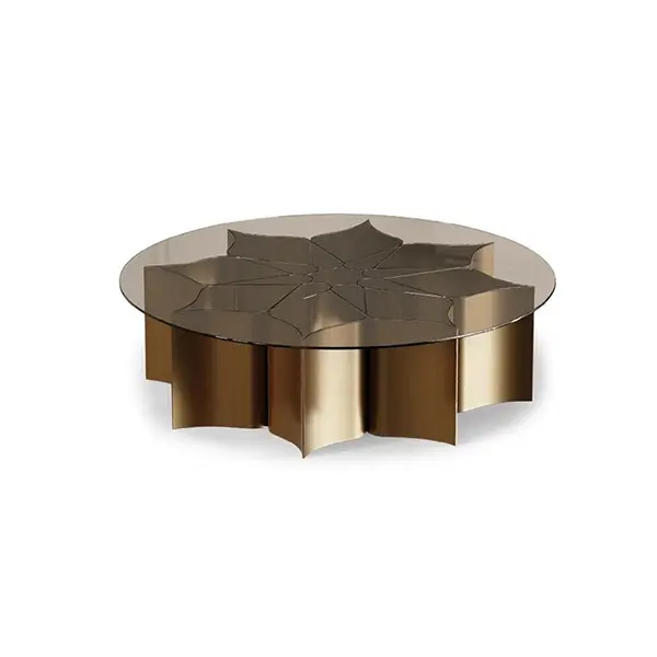 Importer’s Choice: Living Room Clear Glass and Metal Table Frame