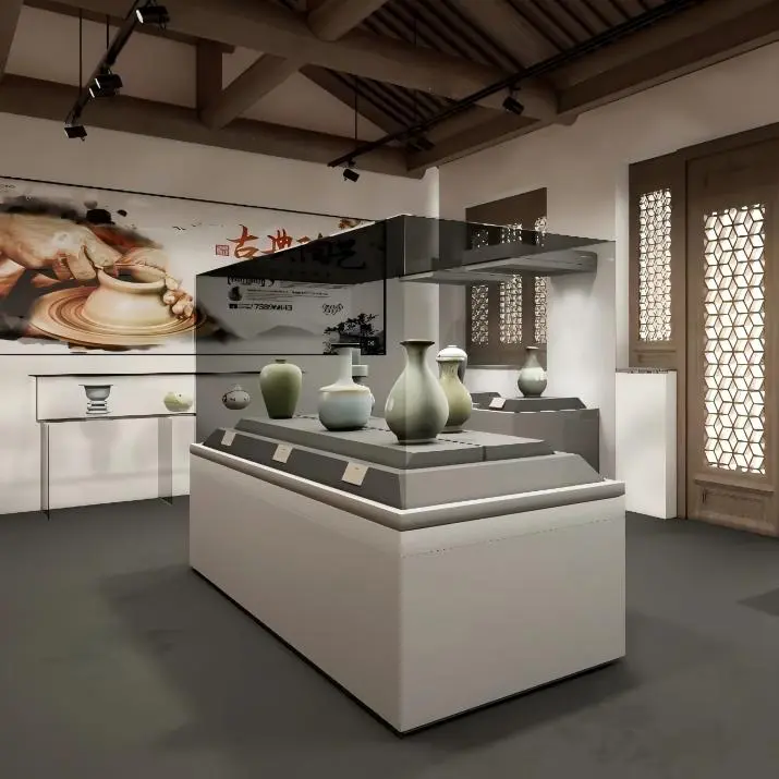 Factory Direct: Customised Stainless Steel Museum Display Cabinets