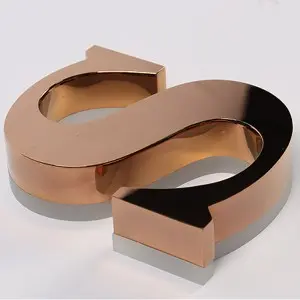 Stainless Steel Customized LOGO Words