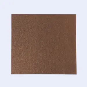Metal vibration finish sheet