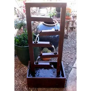 Customize 201 304 316 Stainless Steel Artificial Waterfall