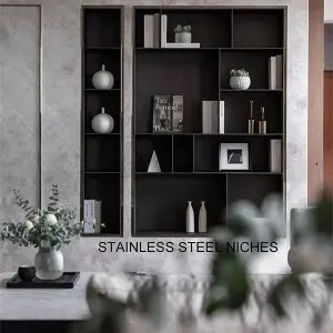 304 Stainless Steel Matte Wall Niches