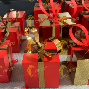 Metallic Glossy Gift Box Manufacturer