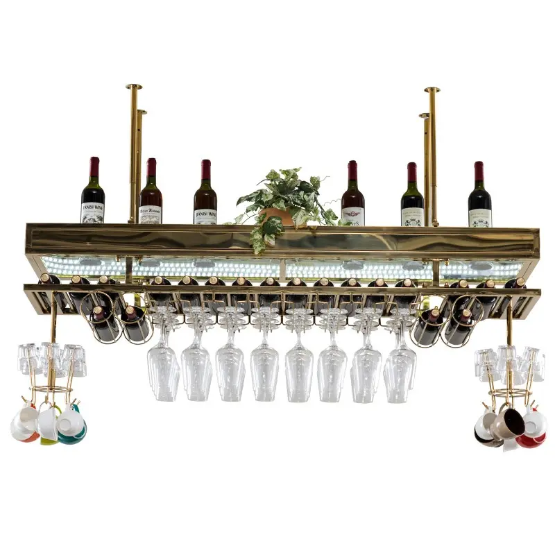 Hanging Metal Wine Racks: Enhancing the Experience