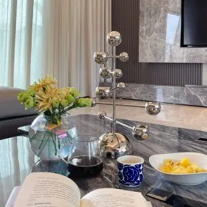 Custom Stainless Steel Crafts for Modern Home Decoration