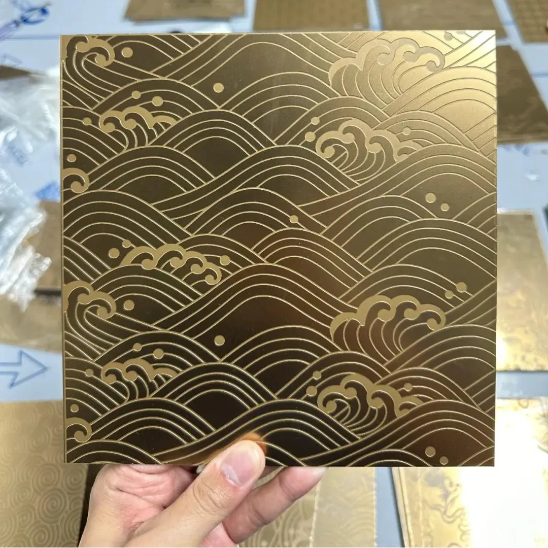 Decorative Etched Stainless Steel Sheet with Custom Patterns Featured Image