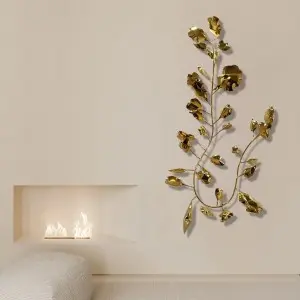 Exquisite Stainless Steel Floral Wall Art – Ideal for Bulk Purchase
