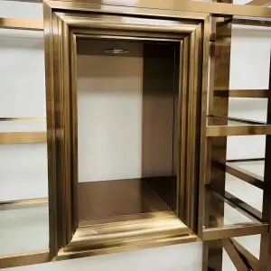 Modern Stainless Steel Wine Rack for Taste