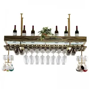 Hanging Metal Wine Racks: Enhancing the Experience