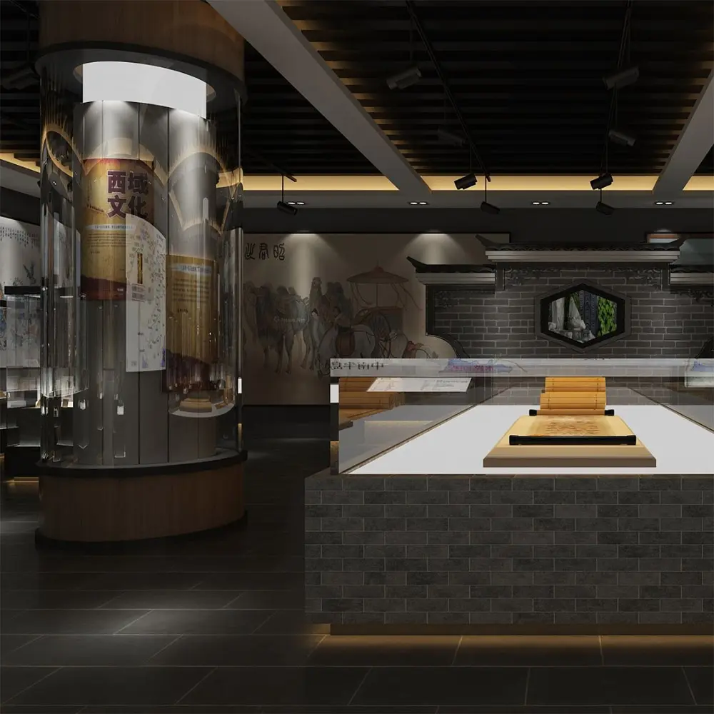 Metal display cabinets: the choice of cultural relics