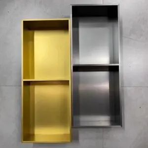 Simple and practical stainless steel niche