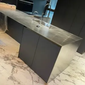 Modern Stainless Steel Kitchen Cabinets Vendor:with Drawers for Kitchen Cabinet