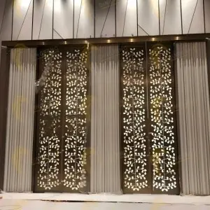 Luxury hotel and casino screens manufacture