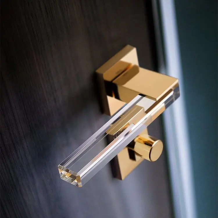 Manufacturer Direct: Vintage Brass Two Tone Stainless Steel Door Handle