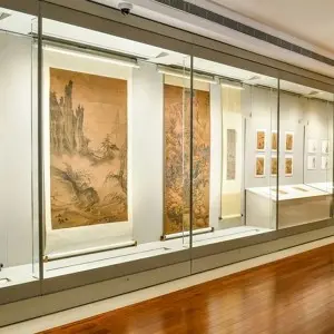 Professional Stainless Steel Museum Display Cabinets Production