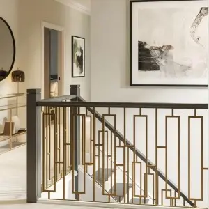 Modern domestic metal railing handrail manufacture