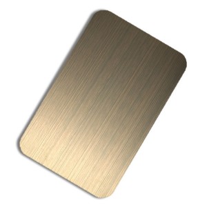 Hairline Finish Stainless Steel Sheet