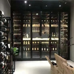 Multifunctional Use Of Stainless Steel Wine Cabinet