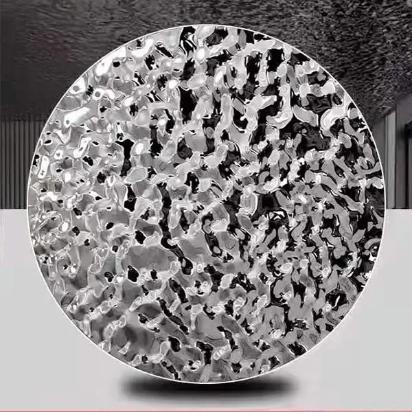 Decorative Water ripple finish Sheet