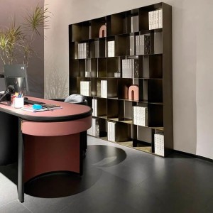 Modern home new favourite: stainless steel bookshelf