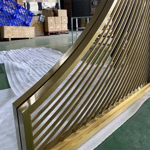 Stainless Steel Welding Partition Indoor Manufacture
