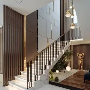 Modern luxury metal handrail manufacturer