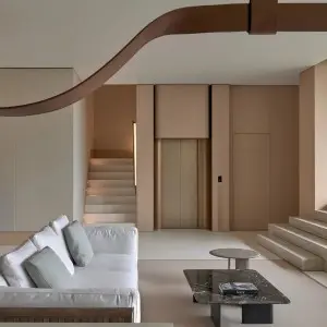 Factory Customised Modern Textured Metal Door Sets