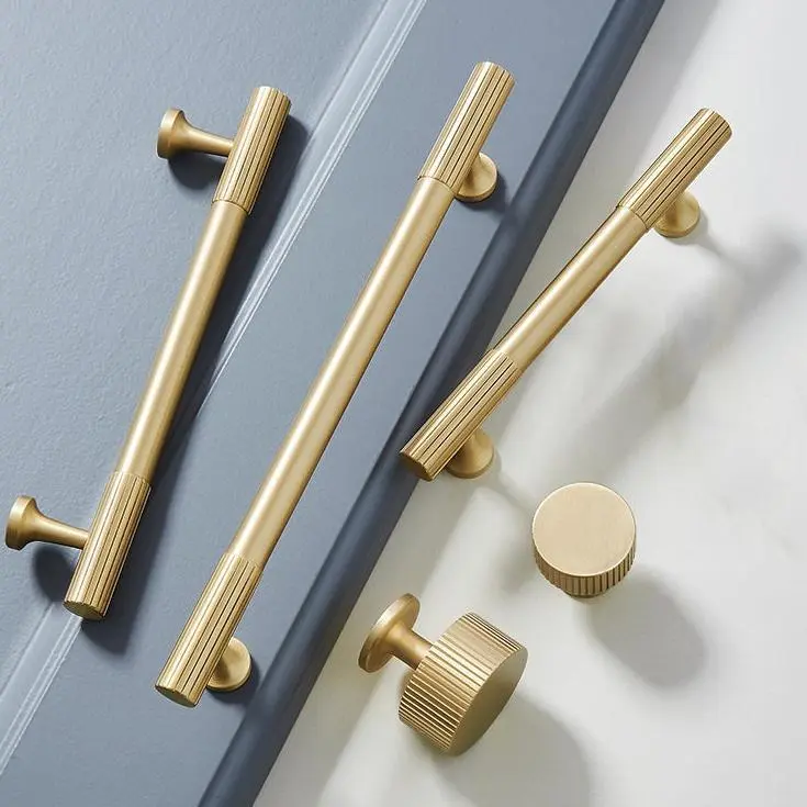 Custom Gold Stainless Steel Knobs & Pulls Collection Featured Image