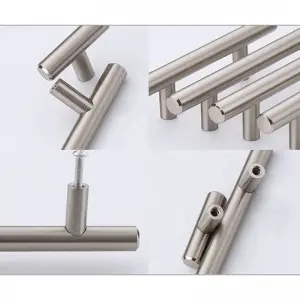 T-Bar Cabinet Handle Brass Stainless Steel manufacture