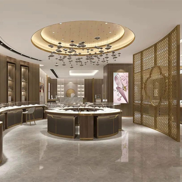23Jewellery Display Cabinet Jewellery Jewellery Shop Decoration Design (2)