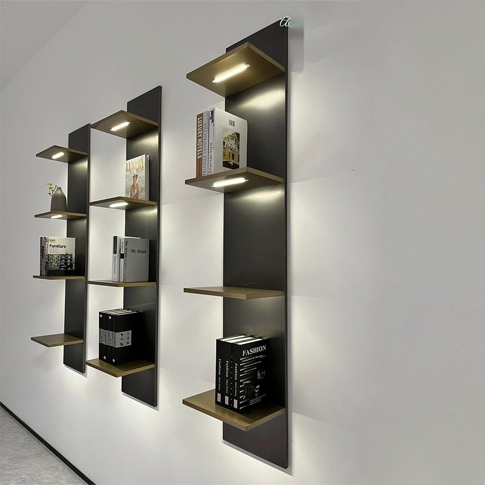 Stainless Steel Wall Display Rack The Perfect Choice for Space Optimization (4)